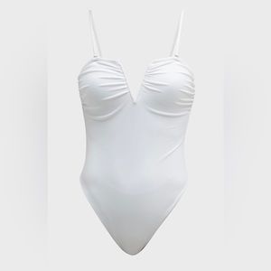 Ramy Brook Jolee white swim suit